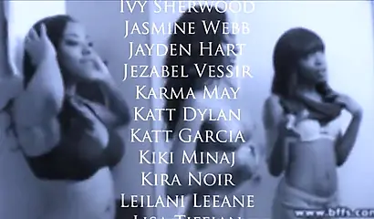 Insatiable ebony pornstars in a hardcore compilation