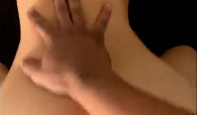 Ebony Asian babe Allie sucks and rides a dick in POV