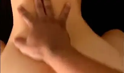 Ebony Asian babe Allie sucks and rides a dick in POV