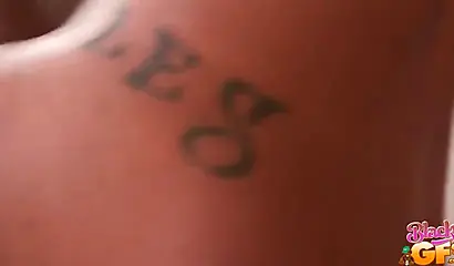 Horny Jaime Fetty gets her hairy cunt slammed hard in POV