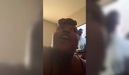 Amazing black babe gives the best blowjob to her lover