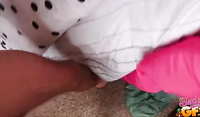 Horny Noemie Bilas gets pleasured by a big throbbing member