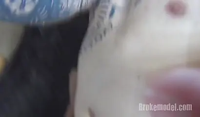 Kelly gives a fantastic blowjob before she is plowed in POV