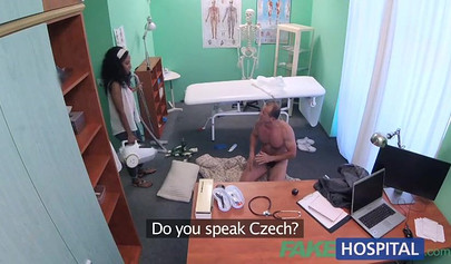 Noemilk gets penetrated in hardcore fashion while in his office