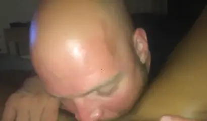 Female POV how a horny guy eats her black pussy