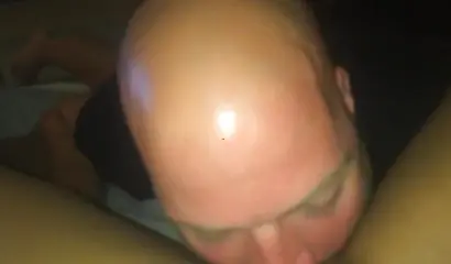 Female POV how a horny guy eats her black pussy