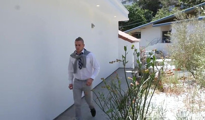 Sexy Chanel Heart sucks on a white pecker while her friends watch