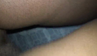 Black babe takes a rock-solid staff in a fantastic closeup shot