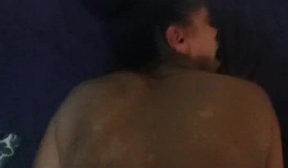 Amateur girlfriend with sagged tits gets nailed hard in POV