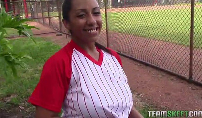 Priya Price displays her fantastic booty and tits while outdoors