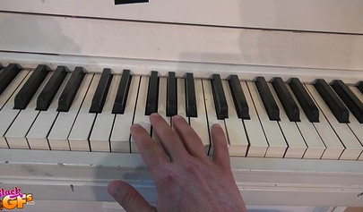 Jamie Marleigh plays piano and gets her mouth slammed in hardcore fashion