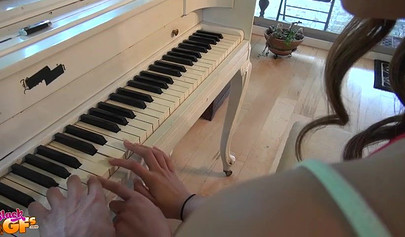 Jamie Marleigh plays piano and gets her mouth slammed in hardcore fashion