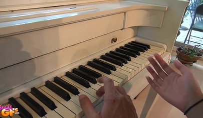 Jamie Marleigh plays piano and gets her mouth slammed in hardcore fashion