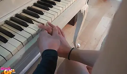 Jamie Marleigh plays piano and gets her mouth slammed in hardcore fashion