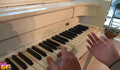 Jamie Marleigh plays piano and gets her mouth slammed in hardcore fashion