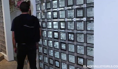 Hot Zoey Reyes gets her mouth plundered by a white prick