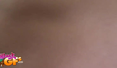 Naughty amateur girlfriend spreads her legs to get rammed hard