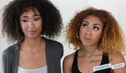 Divine Kendall Woods and Riley King take care of rock-solid shafts