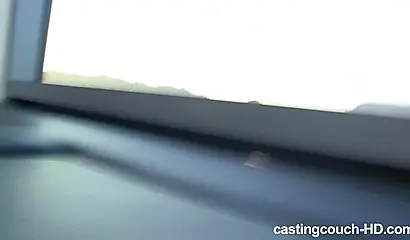 Cute princess sucks on a big black cock while recorded in POV