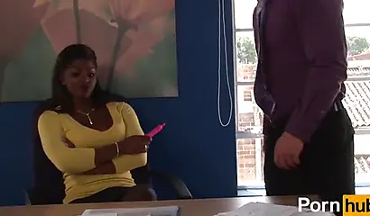 Jasmine Webb gets bent over and fucked hard without mercy