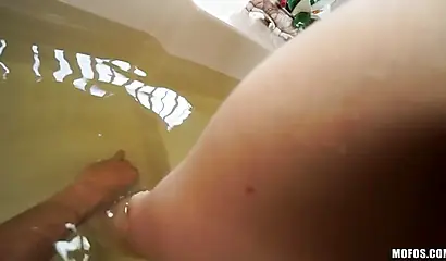 Lilly Lebaeu gets her pussy fingered and fucked in POV