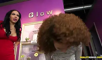 Molly Mae and her friend show off their tits on cam