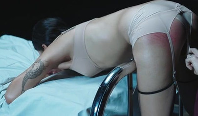 Lina Bembe gets her nipples twisted before sucking him off