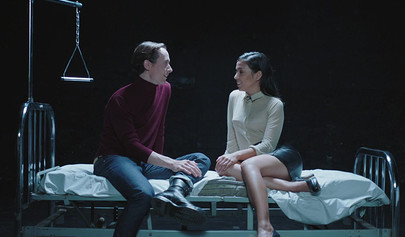 Sexy Lina Bembe gets interviewed before she strips her clothes