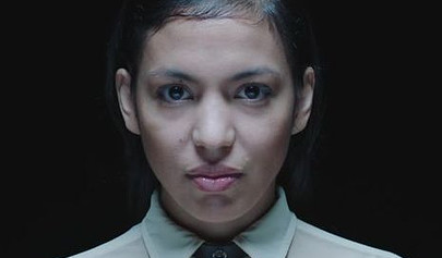 Sexy Lina Bembe gets interviewed before she strips her clothes