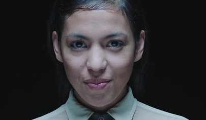 Sexy Lina Bembe gets interviewed before she strips her clothes