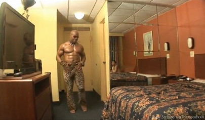 Two sexy babes get nailed hard by a big black cock