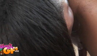 Three amazing black chicks pleasure each other's cunts in the tub