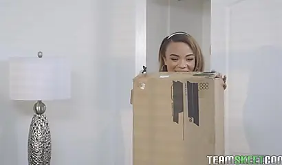 Teasing Jamie Marleigh gets nailed in the doggy position hard