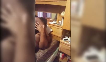 Desirable amateur babe gets her love tunnel rammed in hardcore fashion