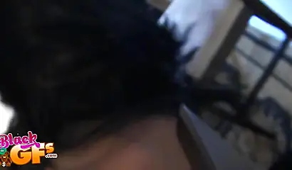 Beautiful ebony gets her juicy cunt rammed in hardcore fashion