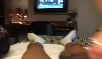 Two kinky sluts team up to give him an amazing blowjob