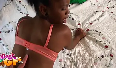 Nice green short on those massive black ass cheeks