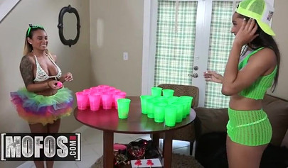 MOFOS - Wild Fuck Party with two Amateurs