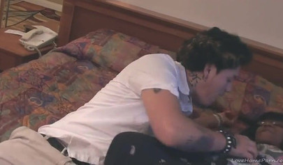 Ebony Girl Drilled by some White Meat