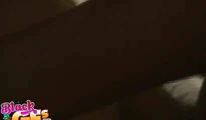 Black cutie gives an amazing blowjob before getting nicely fucked and loving it