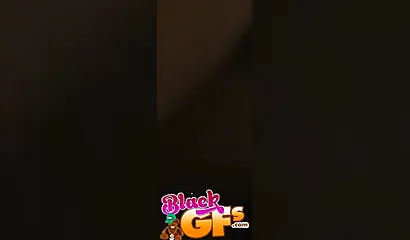 Black babe sucks cock and absolutely loves the taste of it while she sucks on it