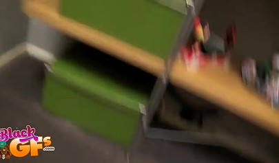 This black college gf is in a way one of the hottest black babes to fuck this dude