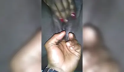 Black girl spreads her cheeks and gets that tight pussy filled up with a BBC