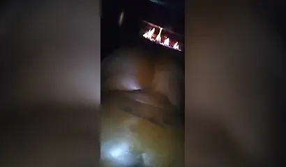 Black girl spreads her cheeks and gets that tight pussy filled up with a BBC