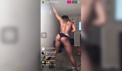 Black girl shows off her nipples on Instagram live and makes everyone curious