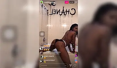 Black girl shows off her nipples on Instagram live and makes everyone curious