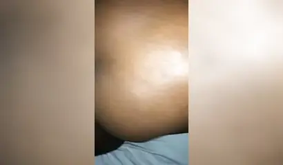 Cute ebony teen needs to keep it down while fucking cause her mom's home as well