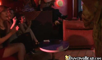 Kinky black girls enjoy being vigorously fucked by strippers at a naughty party