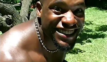 Hot ebony girl sucks off her man and loves it