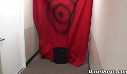 College kids including some ebony babes having some party fun